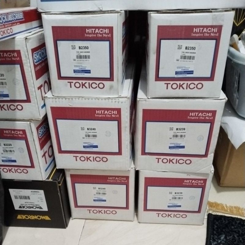 Shokbreker depan toyota allnewyaris vios limo gen 3  tokico Thailand