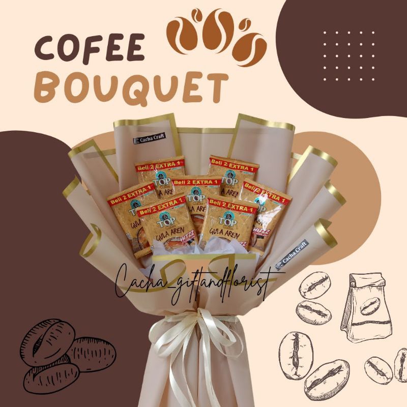 

buket kopi coffee bouquet buket wisuda buket ulang tahun