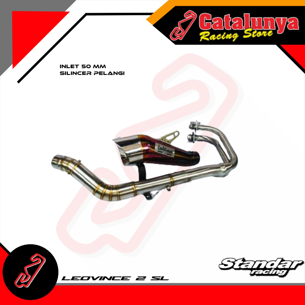 knalpot racing LEOVINCE PELANGI allnew CB150