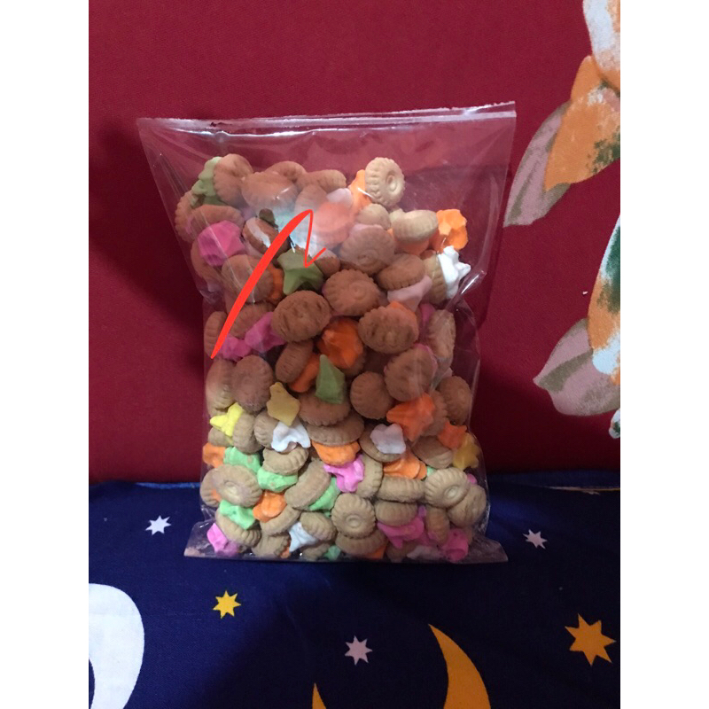 

Gem Rose 250g snack biskuit bunga cemilan jadul kembang gula