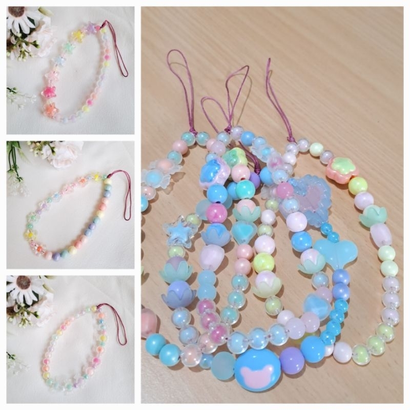 Gantungan Korean Chain HP BISA DIPASANG DISEMUA CASE HP Strap Casing/Gantungan HP