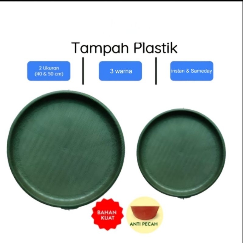 TAMPAH PLASTIK / TAMPI PLASTIK / TAMPA,NAMPAN,TALAM