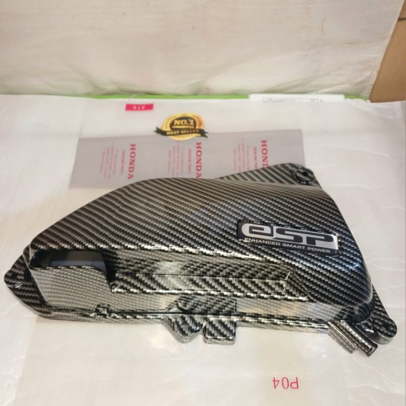 cover bok filter Caebon  beat deluxe genio scoopy 2020-2021-2022