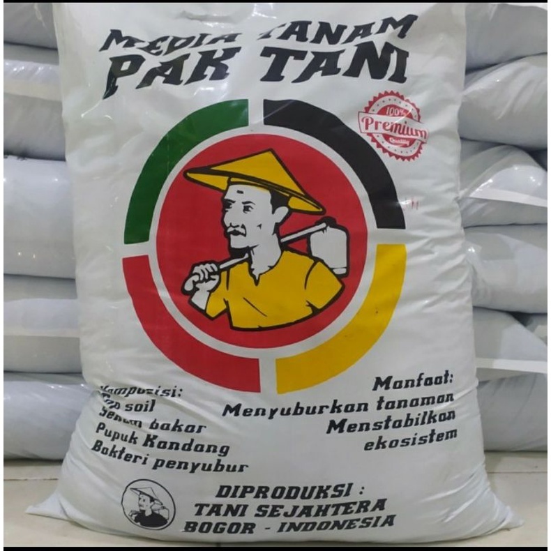Media Tanam Tanah Subur Pupuk Organik Kompos Fermentasi KoHe Humus Bambu Pak Tani Via Gosen Grab