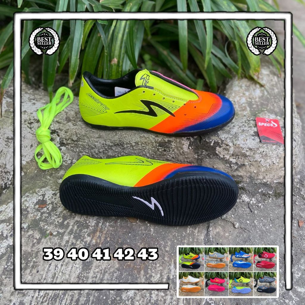 Sepatu Futsal Specs Omega Pelangi Terbaru