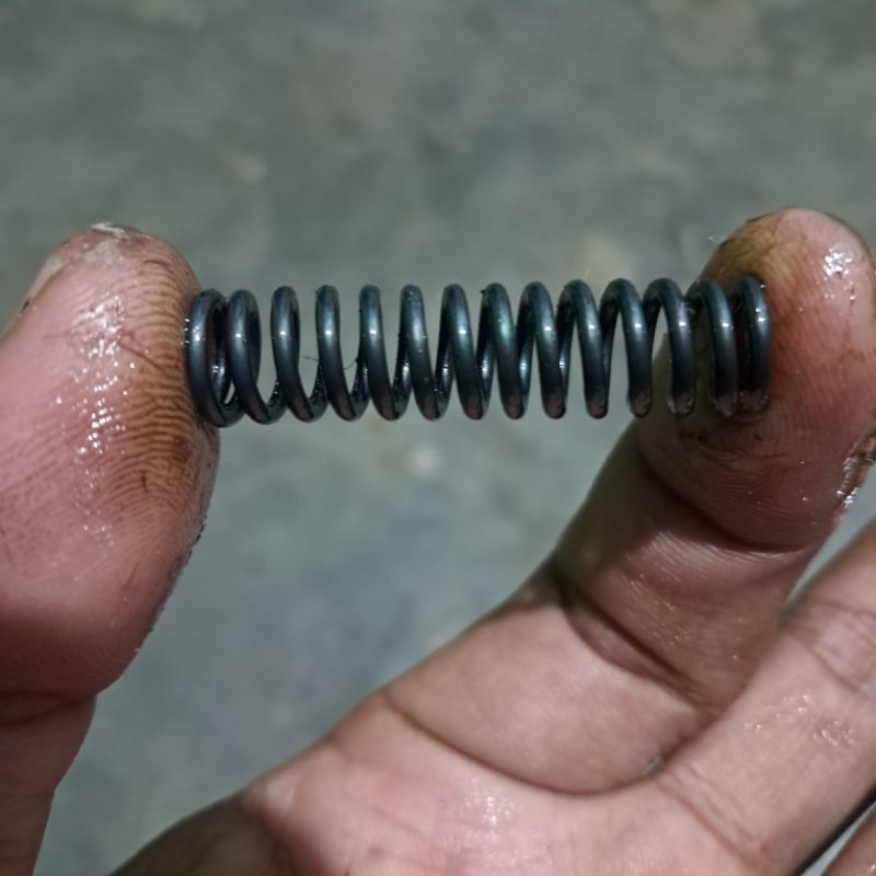 Per Pegas Tekan OD 10mm PJ 4cm Baja 1.5mm