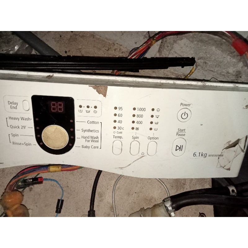 modul mesin cuci samsung