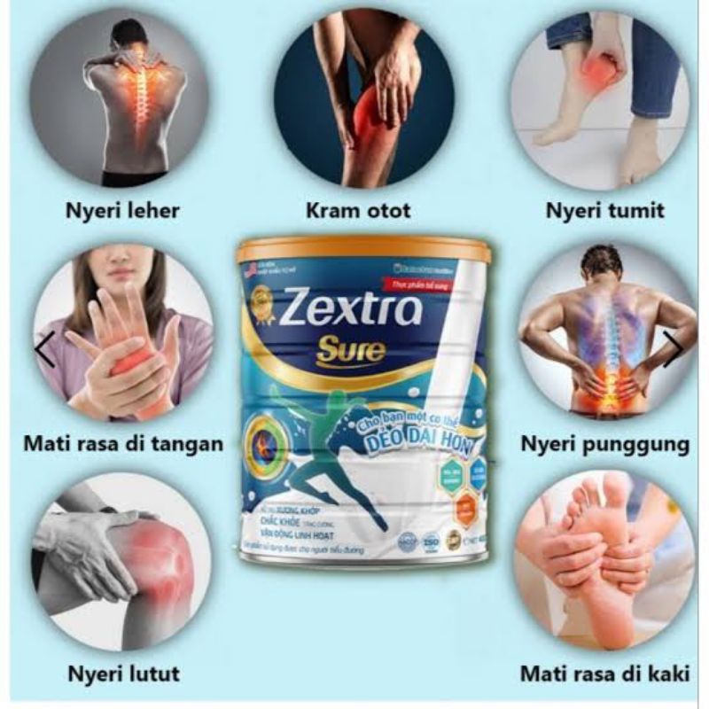 SUSU DIABETES ZEXTRA SURE GOLD PLATINUM KAYA VITAMIN MENGKUATKAN TULANG DAN SENDI - SUSU RASA ORIGIN