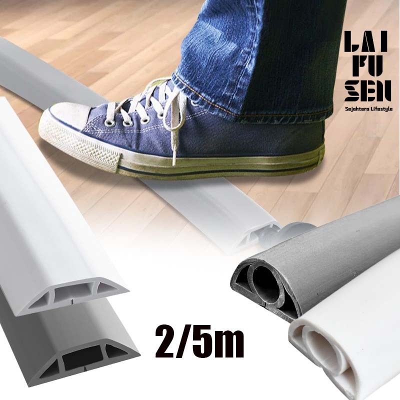 Kabel Cover Kabel Pvc Elindung Dinding Cover Penutup Kabel Dinding Kabel Protector