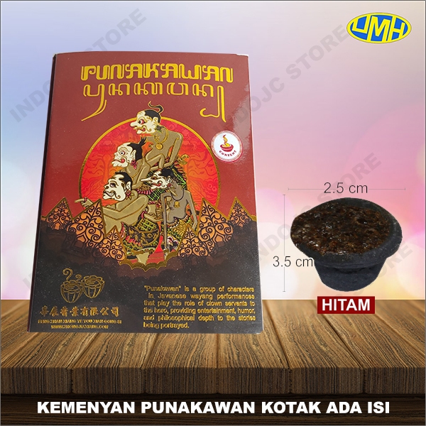 dupa kemenyan buhur bukhur hitam punakawan