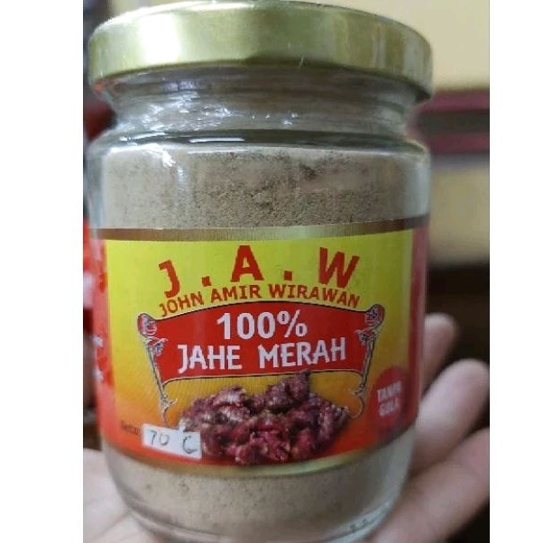 

JAHE MERAH JAW 70 GRAM