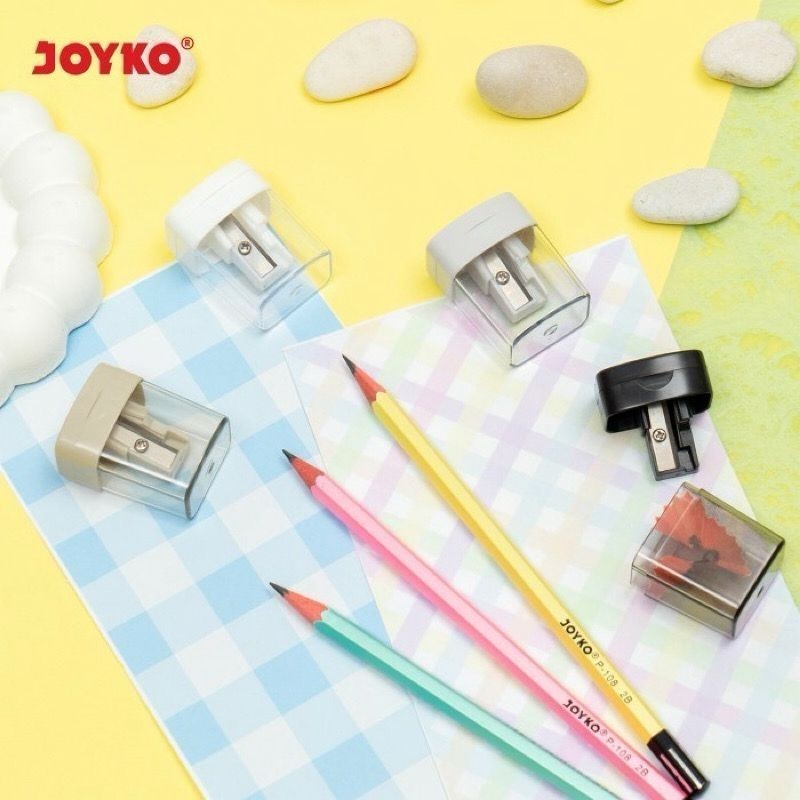 

Rautan Serutan Sharpener Joyko B-23AN Monochrome Colour | Rautan Manual Joyko 1Pcs