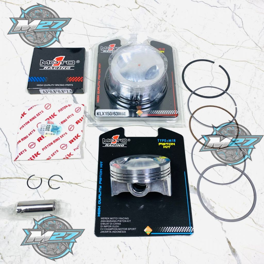 PISTON KLX MOTO1 63.5 PIN 14 DTRACKER 66 PIN 14 M27