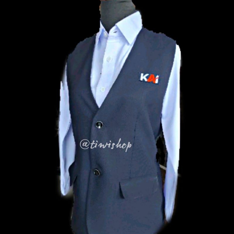 Seragam KAI Rompi R6 wanita