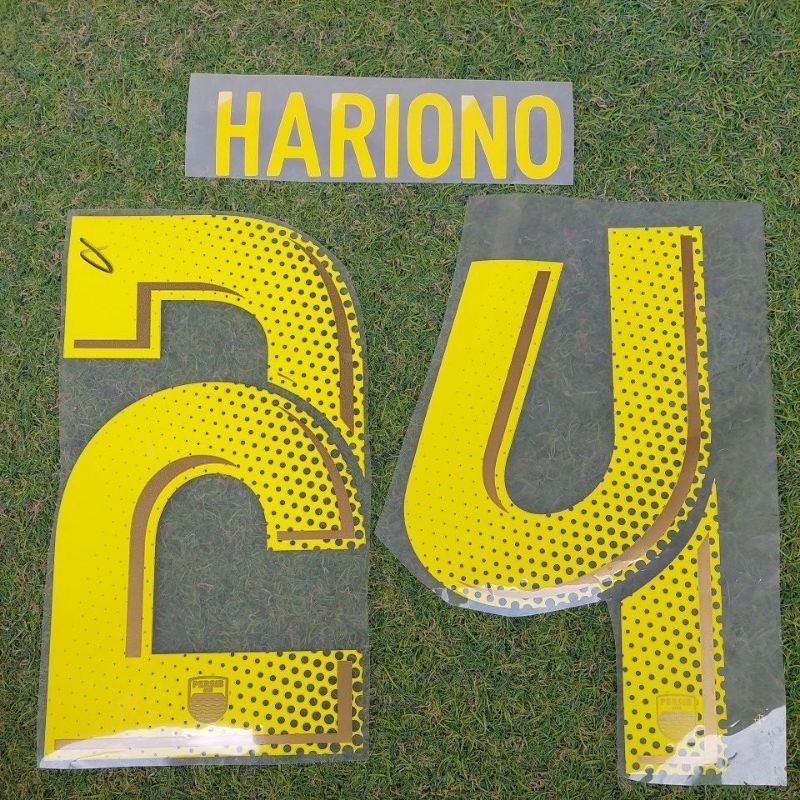 NAMESET JERSEY PERSIB HOME 2019 ORIGINAL - NNS. HARIONO #24
