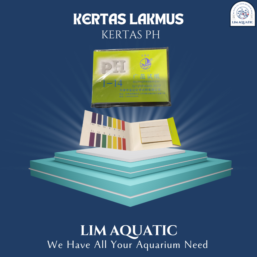 KERTAS LAKMUS / KERTAS PH / PH TESTER / KERTAS PENGUKUR PH AIR / KERTAS LAKMUS