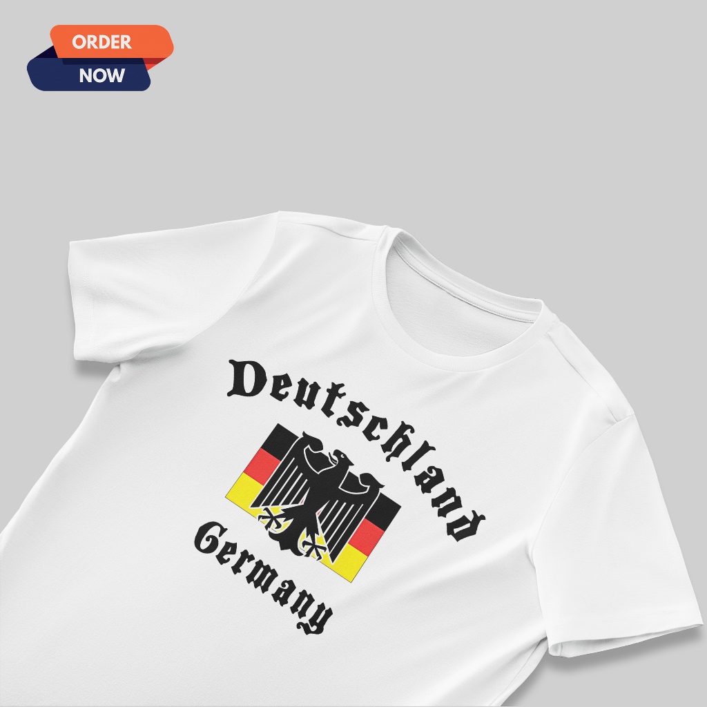 KAOS GERMANY DEUTSCHLAND BAJU JERSEY SEPAK BOLA JERMAN PRIA WANITA T-SHIRT PREMIUM EURO 2024