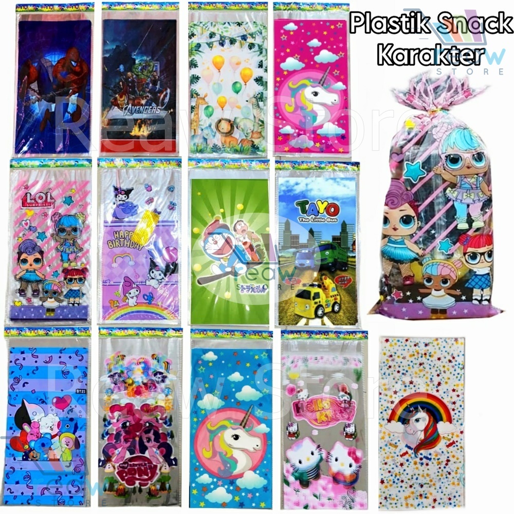 

Plastik Souvenir Snack Ukuran MEDIUM Bingkisan Ulang Tahun Happy Birthday