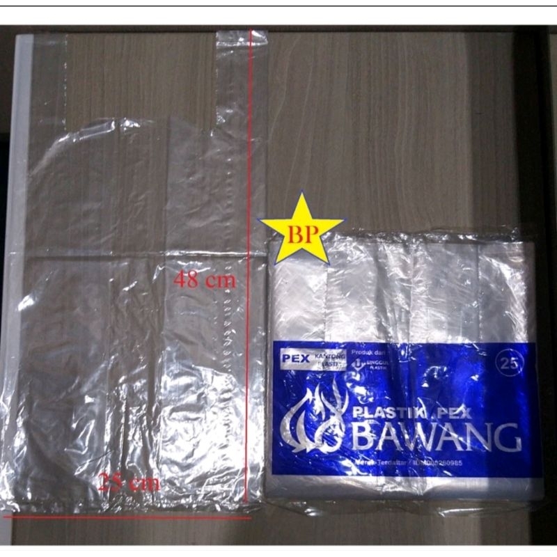 

plastik buket Transparan 45x25