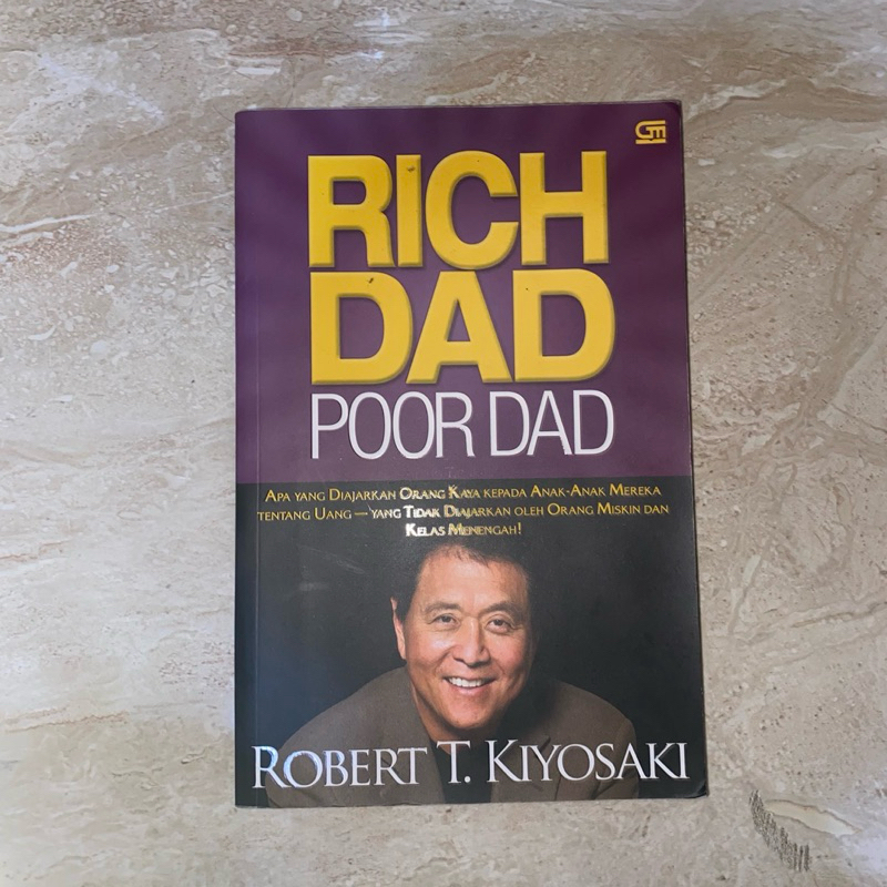 RICH DAD POOR DAD - ROBERT T. KIYOSAKI ORIGINAL (PRELOVED)
