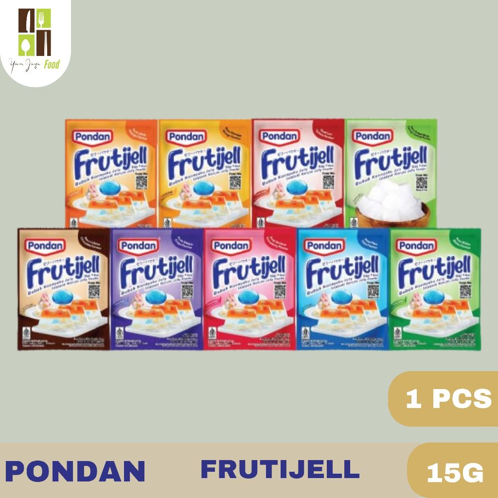 

Pondan Frutijell / Bubuk Konnyaku Jeli / Instan / Jelly Powder / Siap Pakai 15g