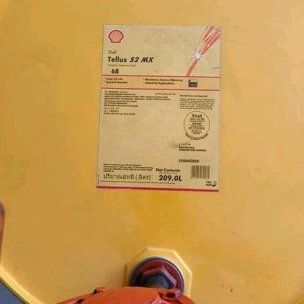 oli hidrolik Sh*ll Tel*us S2 MX 68, oli hidrolik 68, oli 10 oli dongkrak shock  eceran kemasan 1L