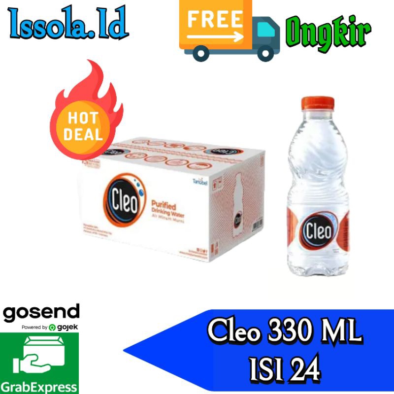 

CLEO AIR MINERAL KEMASAN BOTOL 330ML × 24 PCS