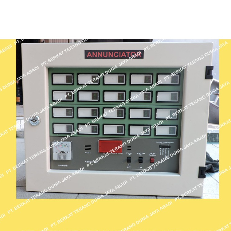 Annunciator Panel 20 zone merk Horinglih