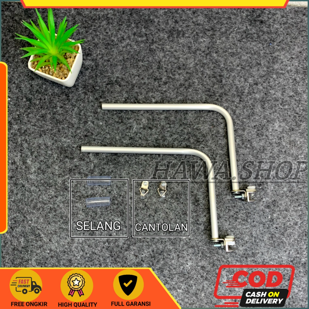 Ratoo Stand Tiang Lampu Aquarium Untuk Aquascape Bersabuk Ukuran Mini 10Cm X 15Cm