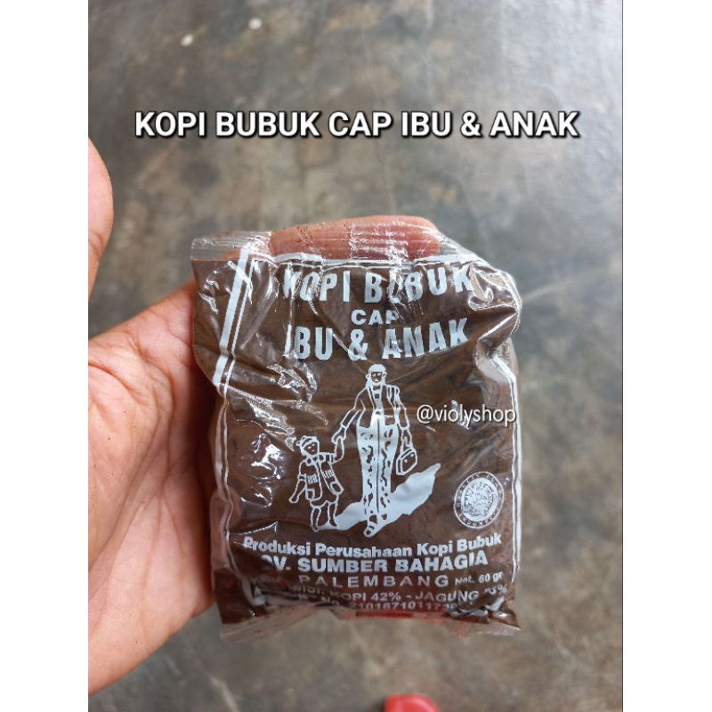 

Kopi Bubuk Cap Ibu & Anak 60 gr