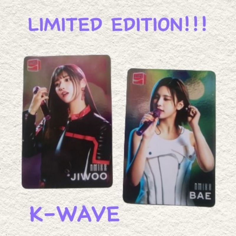 Fotocard Official Bae Nmixx/Jiwoo Nmixx | Coca Cola K-wave Kpop Experience Limited Edition