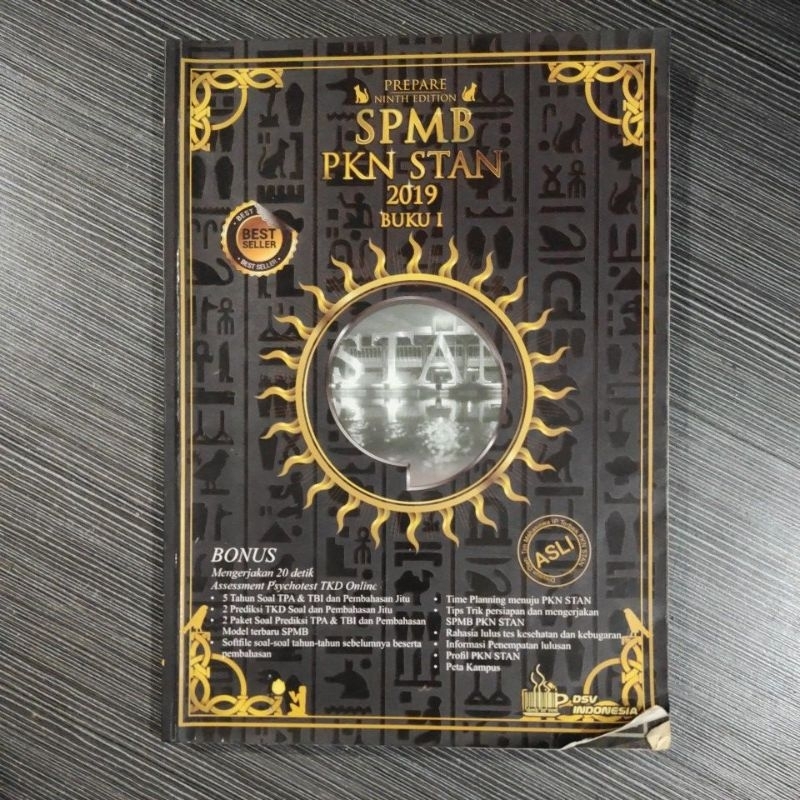 Buku SPMB masuk PKN STAN