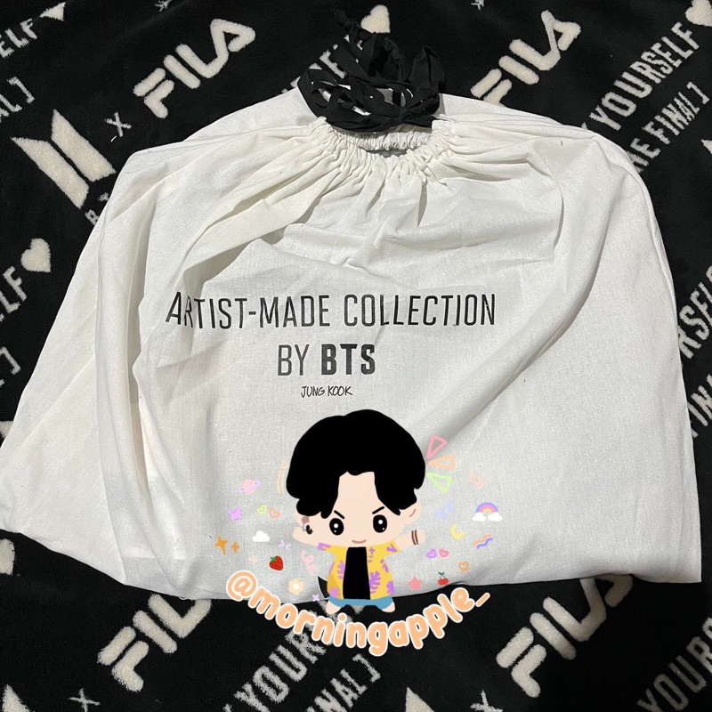 [Baca Deskripsi - Ready Stock] Armyst Zip-Up Hoody Black Size M - Artist Made Collection By BTS Jung