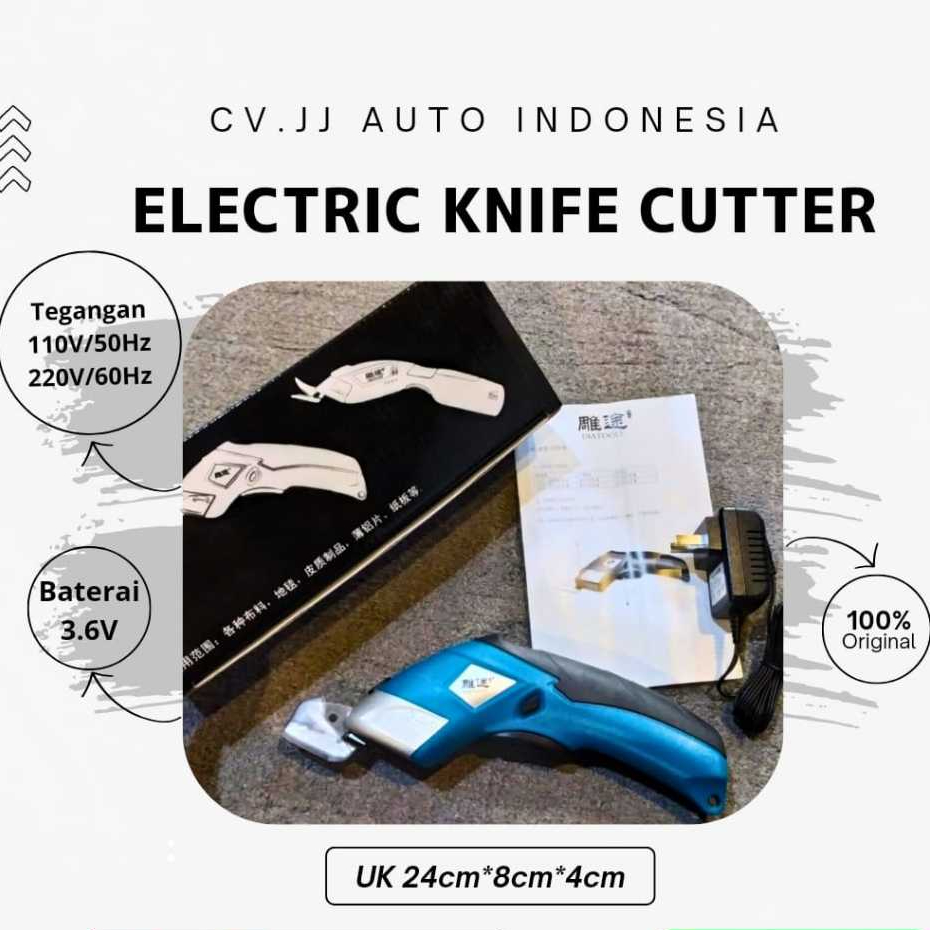 

Electric knife cutter / gunting elektrik tanpa kabel
