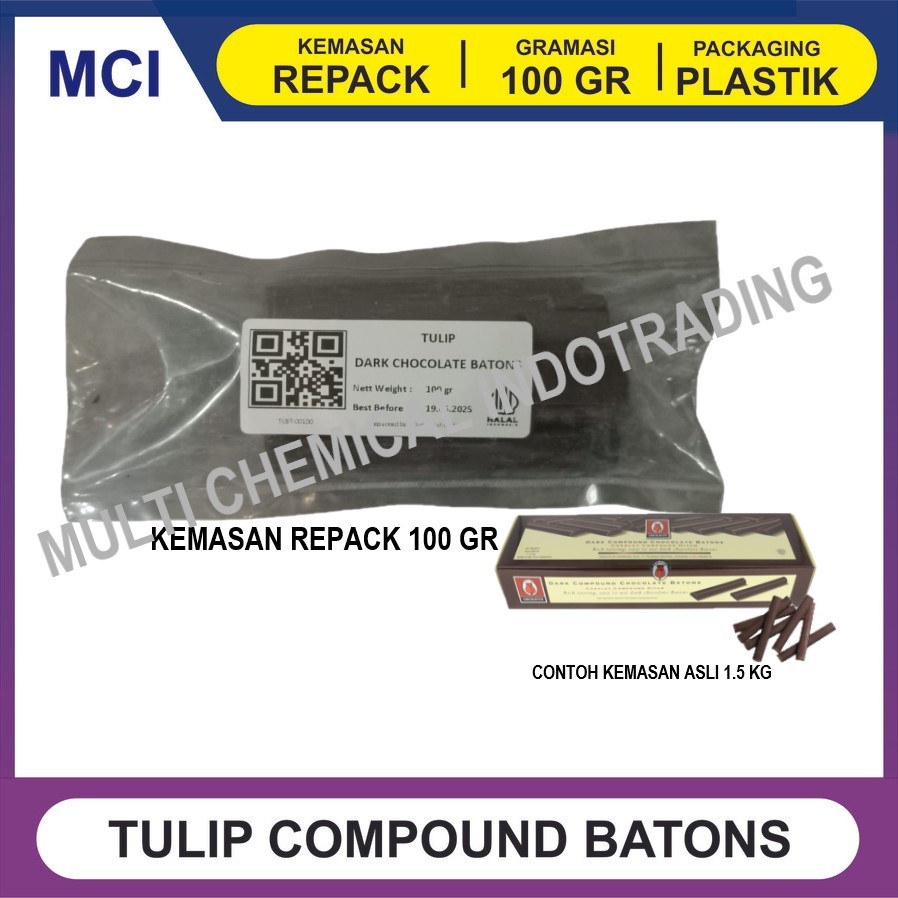 

COKLAT STICK TULIP COKELAT STIK TULIP DCC BATONS REPACK 100 GR