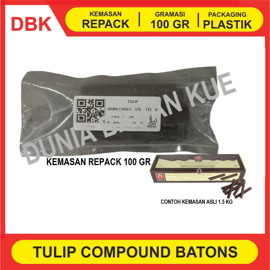 

COKLAT STICK TULIP COKELAT STIK TULIP DCC BATONS REPACK 100 GR