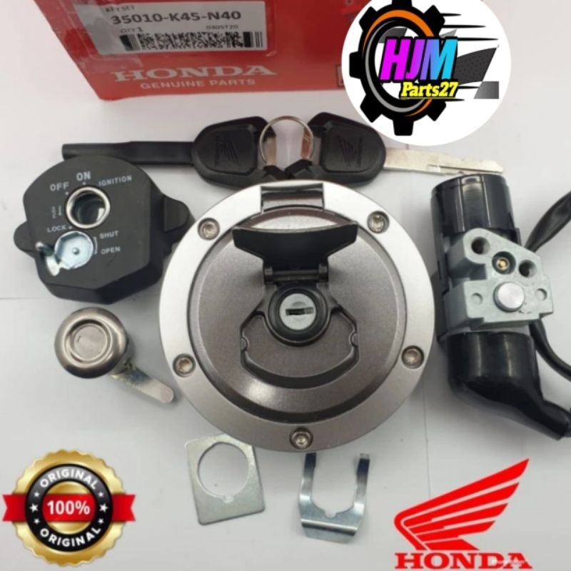 KUNCI KONTAK SET HINDA CBR 150 ( K45) KUALITAS ORI