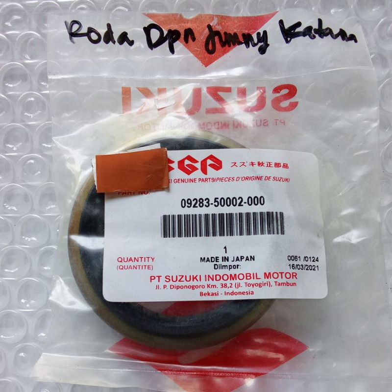 Seal Roda Depan Jimny Katana