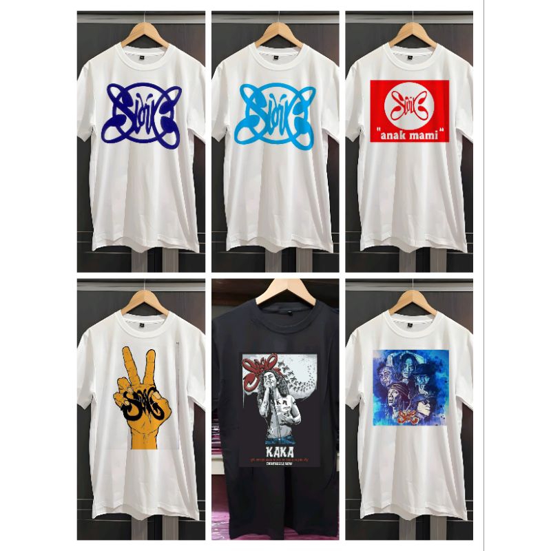KAOS BAJU SLANK SLANKERS KAOS BAND
