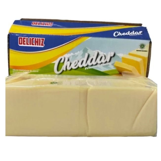 

Keju DELICHIZ Cheddar Cheese 2kg