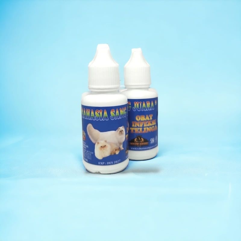OBAT Telinga Kucing Mengatasi Infeksi Telinga Kucing 30ml
