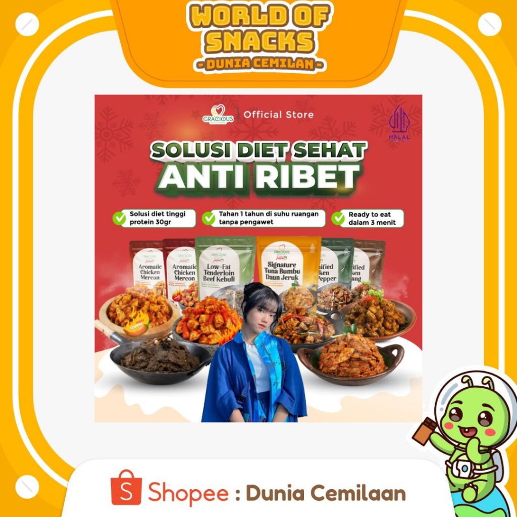

Duet 2 Ayam & 2 Ikan | Aromatic Chicken Mercon 2pcs + Tuna Bumbu Daun Jeruk