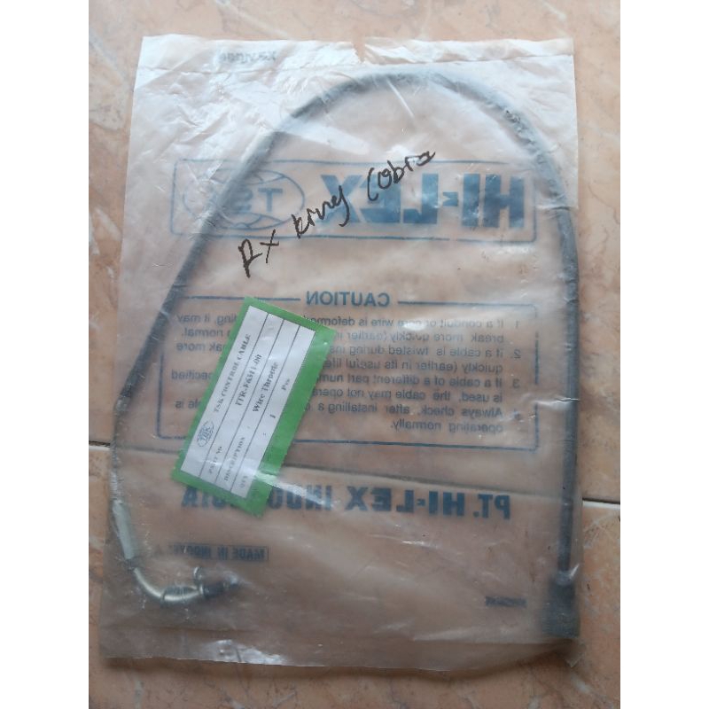 kabel gas olor gas luar dalam yamaha rx king old cobra