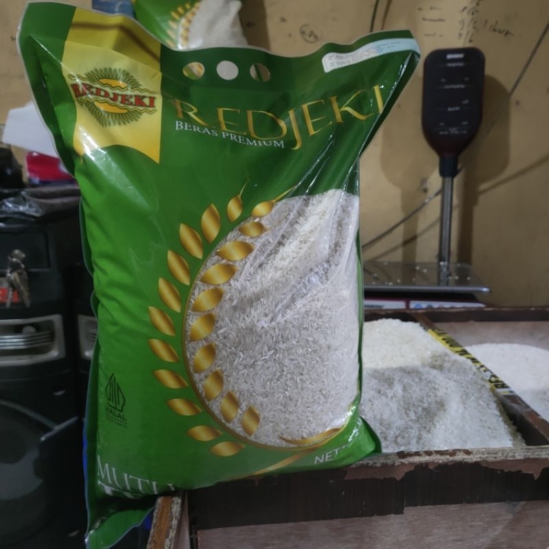 

Beras Premium Redjeki 5 Kg/ Beras premium murah 5 kg/ Beras