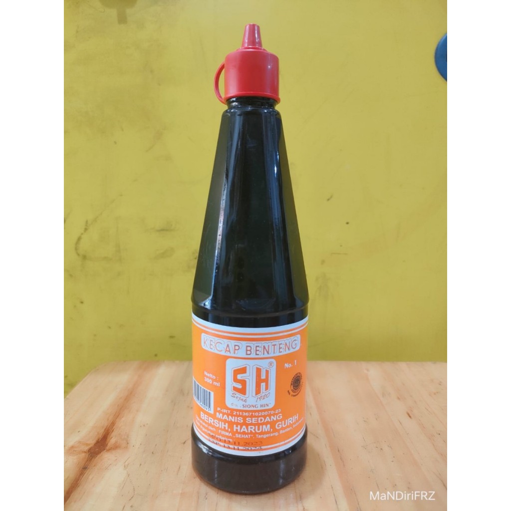 

SH KECAP BENTENG BOTOL MEJA 300 ML