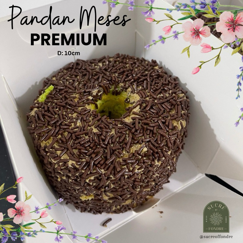 

MINI CHIFFON CAKE PANDAN MESES PREMIUM