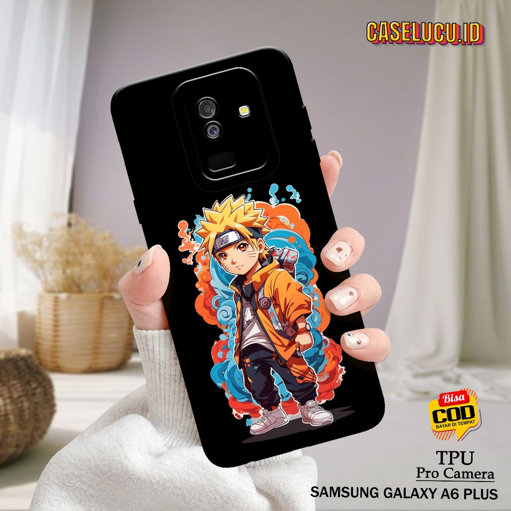 Casing Hp Samsung A6 Plus Terbaru - Case Lucu - Case Samsung A6 Plus - Fashion Case Anime - Soft Cas