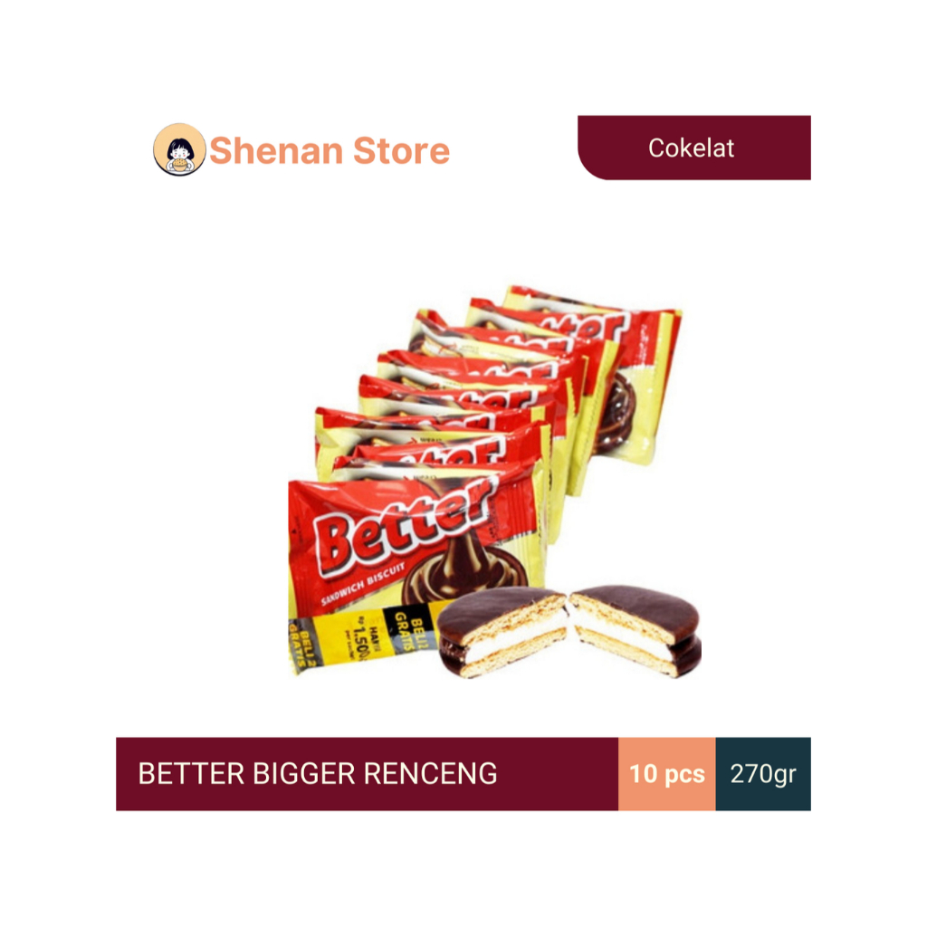 

Better Renceng Better Biskuit Better Roma Better Coklat Better