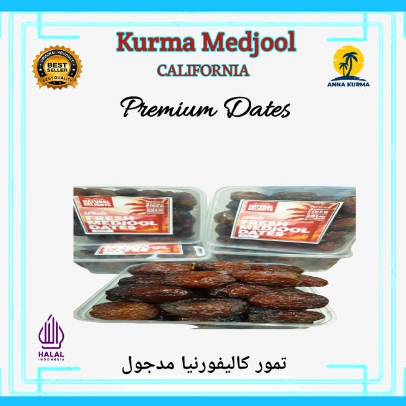 

Kurma Medjool California Premium 250 gram