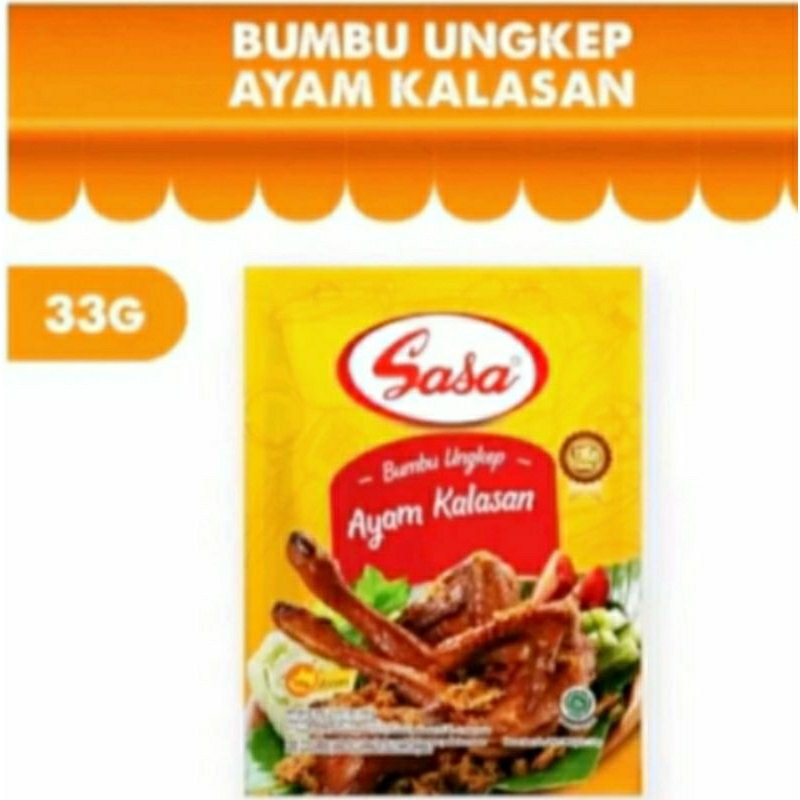 

Sasa bumbu kalasan 33grX10 pcs